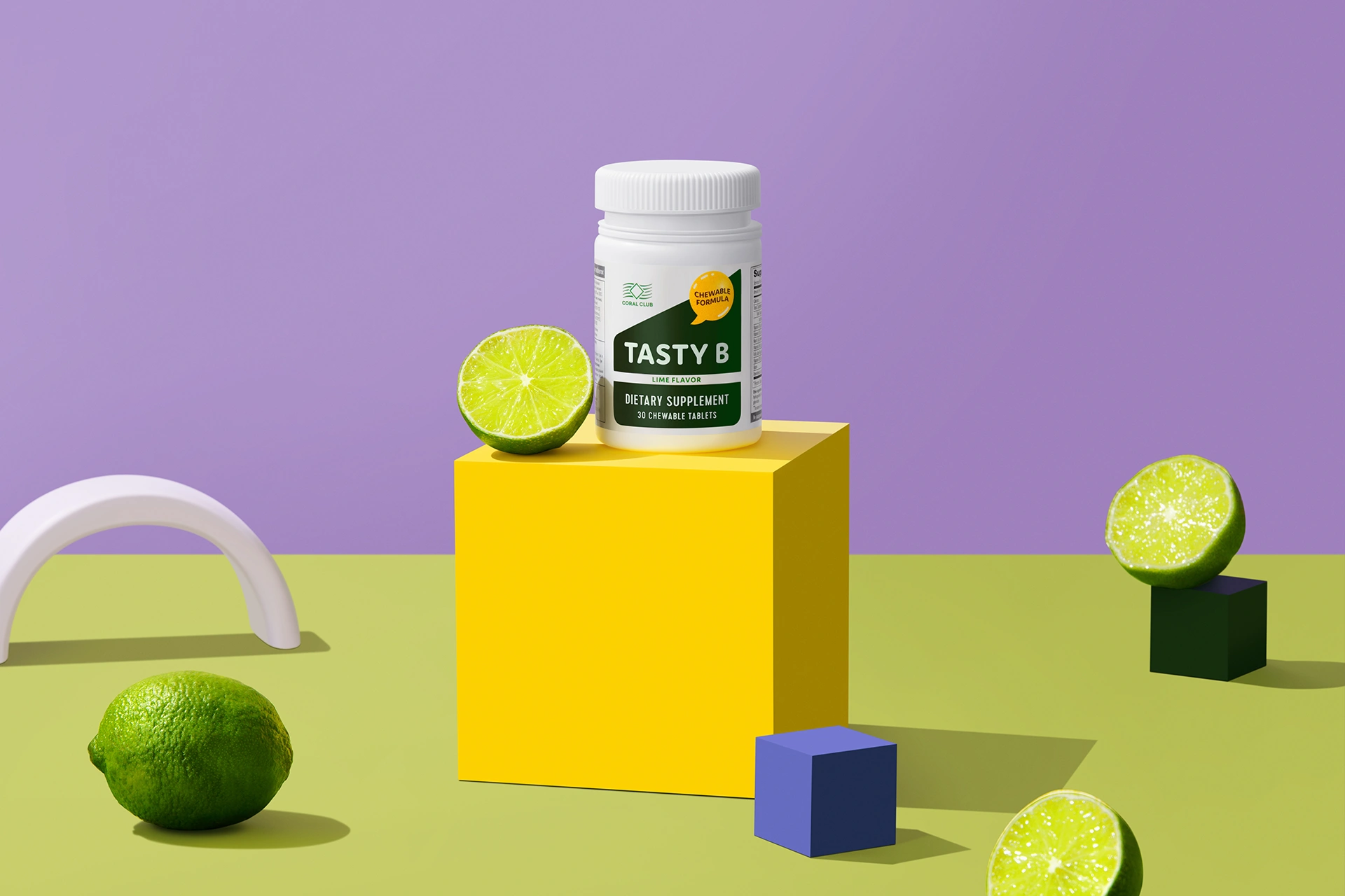 Тейсти Би с вкус на лайм