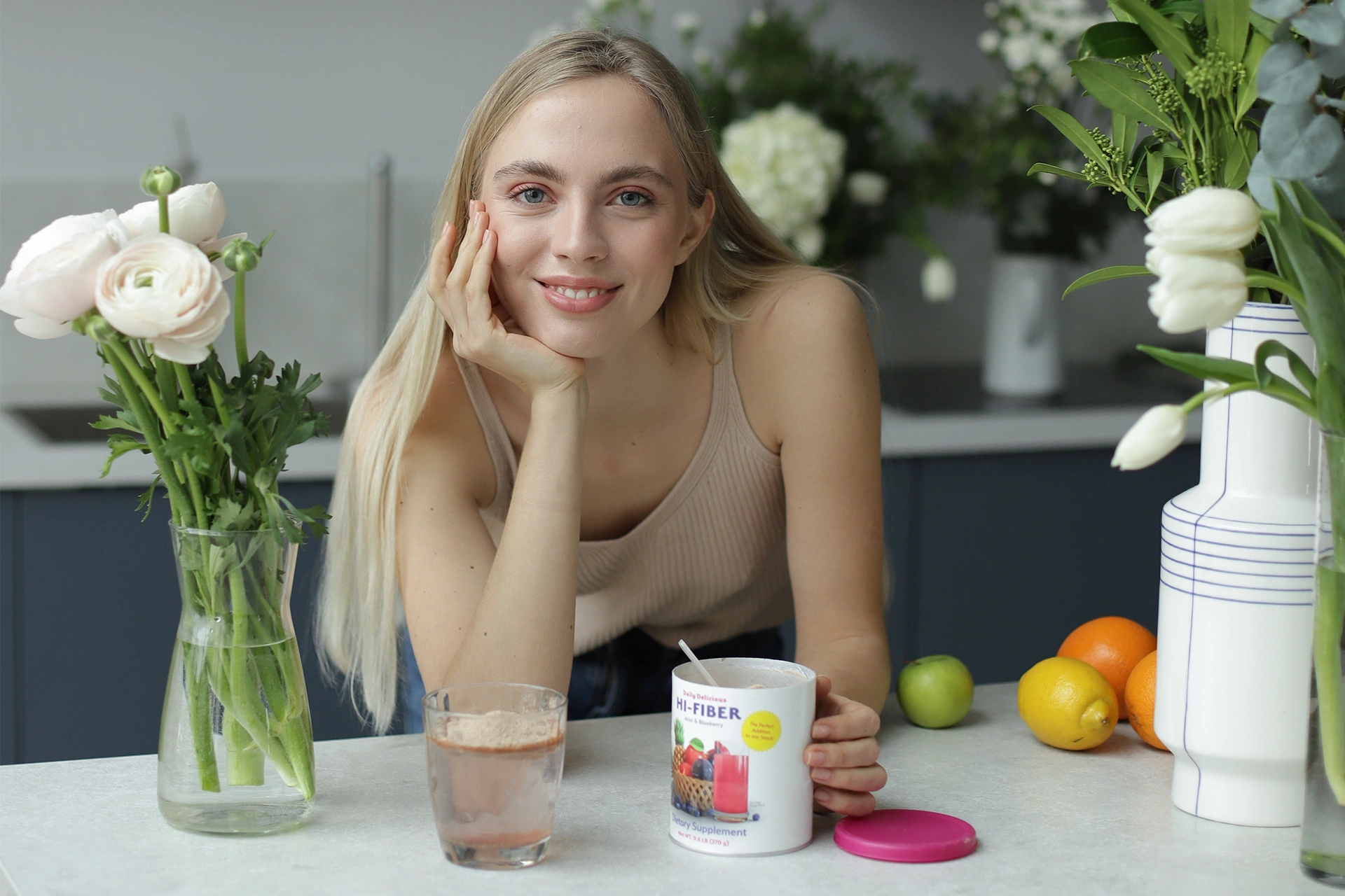 Дейли Делишъс Хай-Файбър с вкус на акай и боровинки